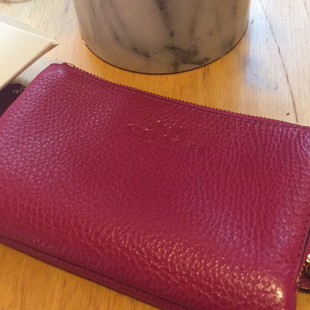 Coach Wallet Wristlet Fuchsia - Picture 3 of 7